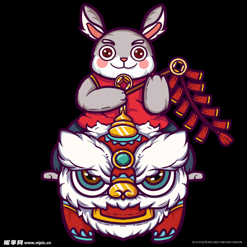 兔年素材设计图片