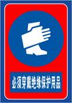 必须穿戴防护用品