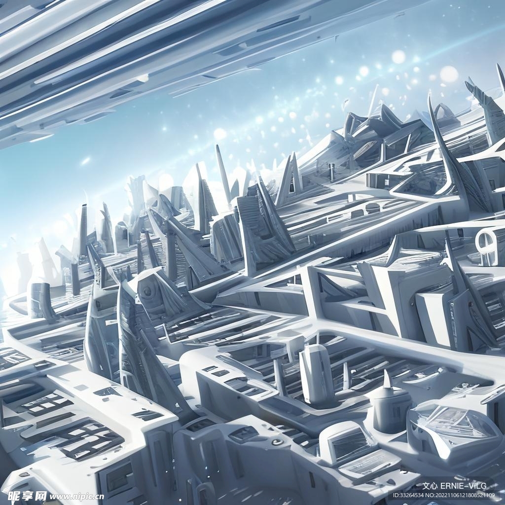 星际太空宇宙幻想城市
