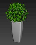 花球绿植3d模型