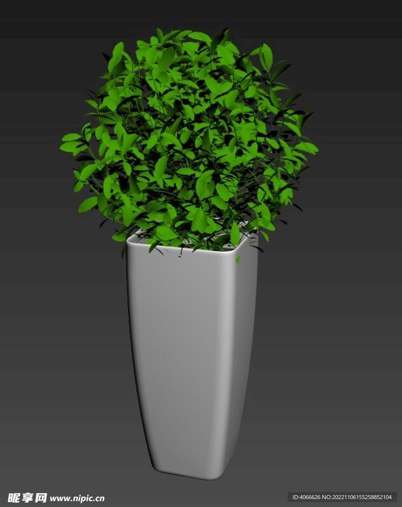 花球绿植3d模型