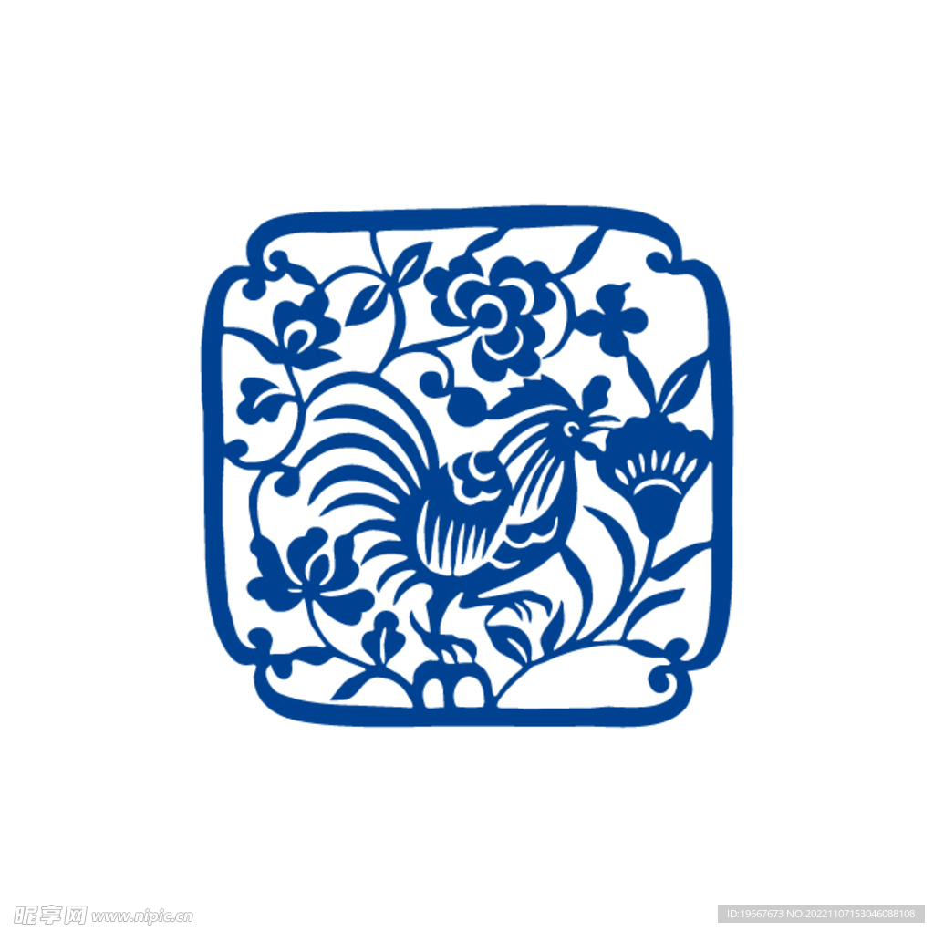 青花纹样
