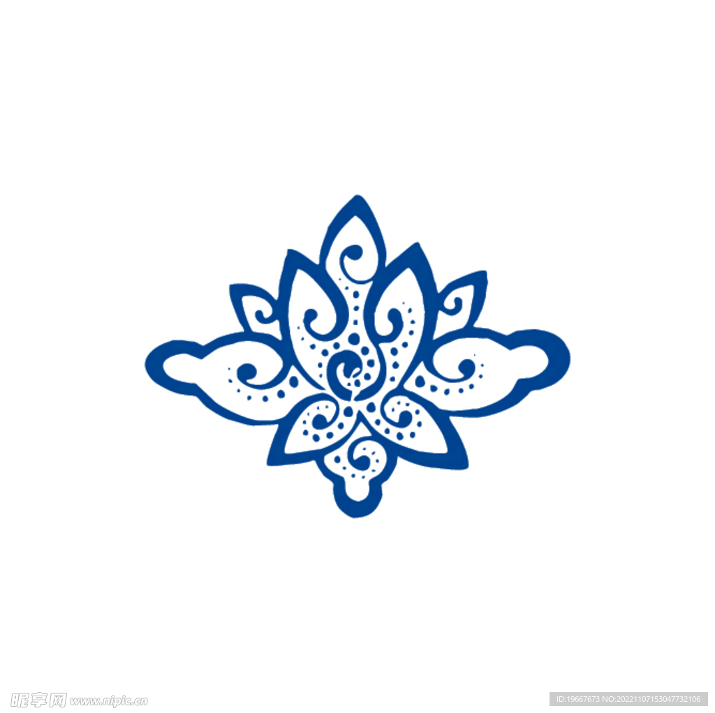 青花纹样