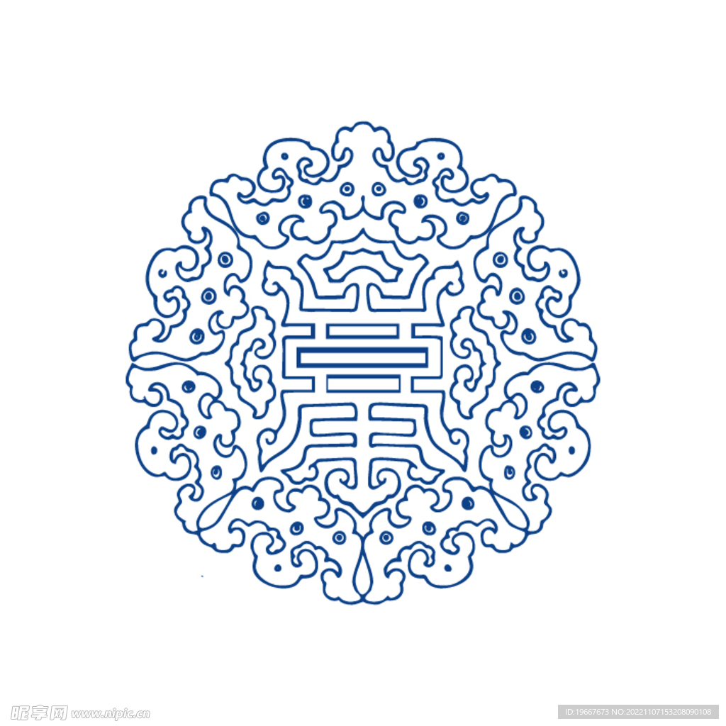 青花纹样