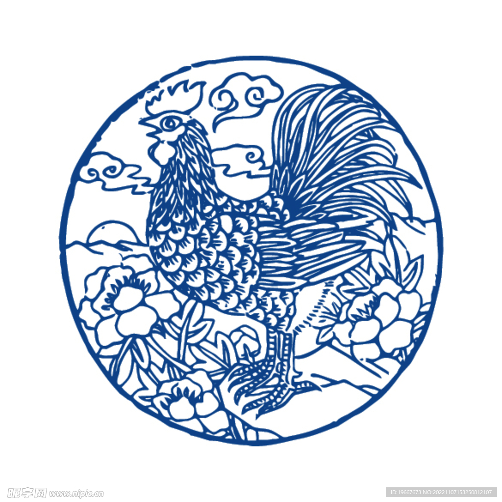 青花纹样