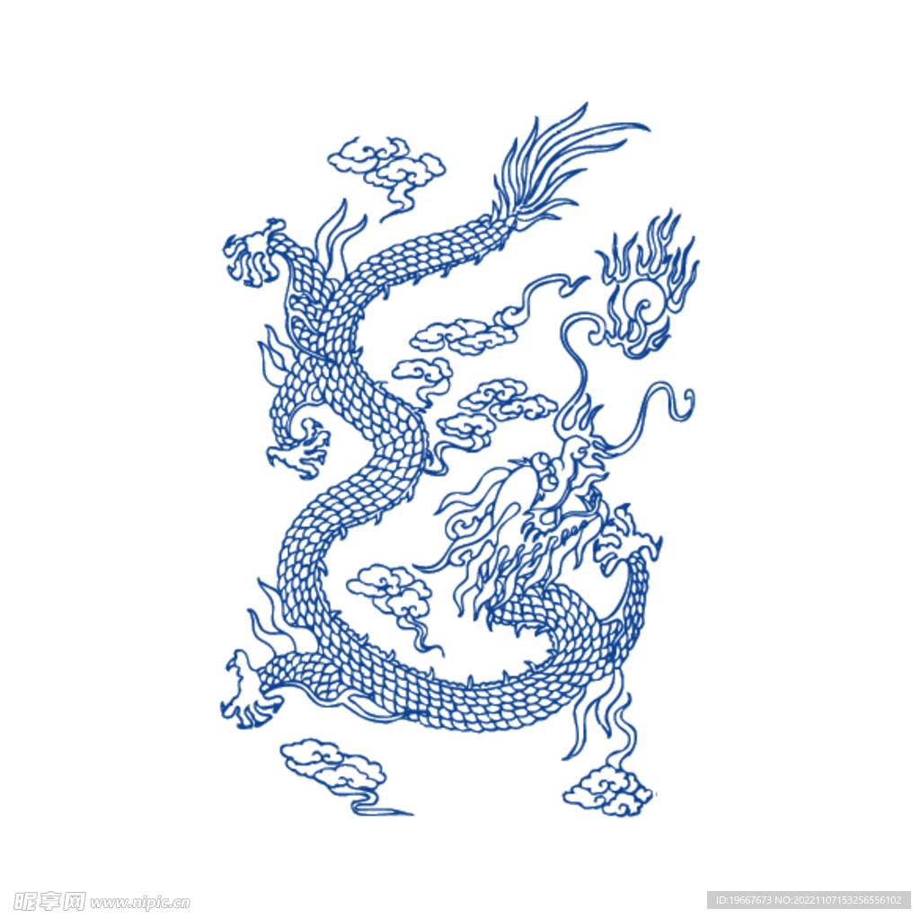青花纹样