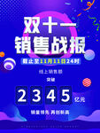 双十一战报