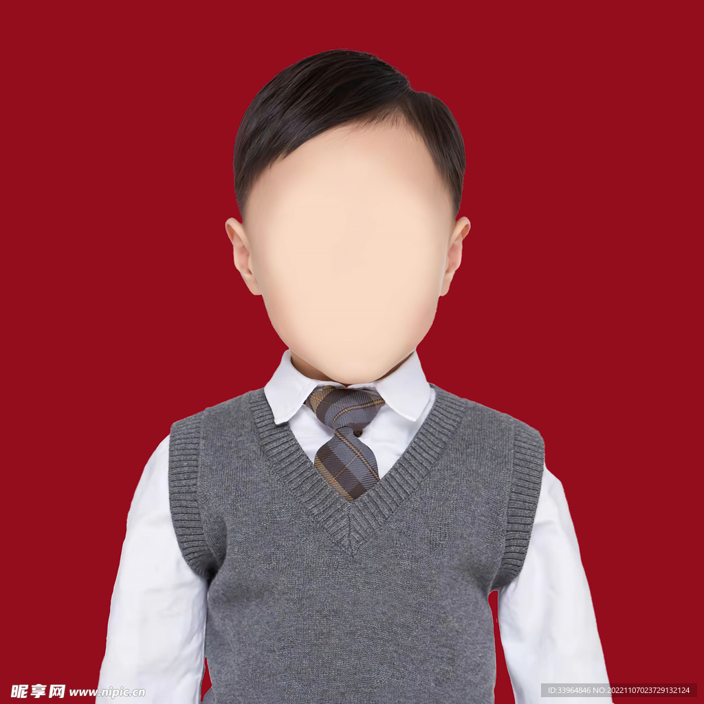 儿童证件照换脸