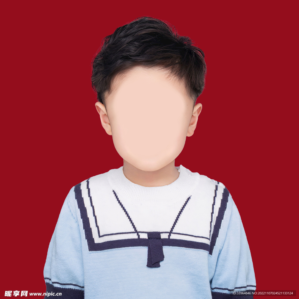 儿童证件照换脸