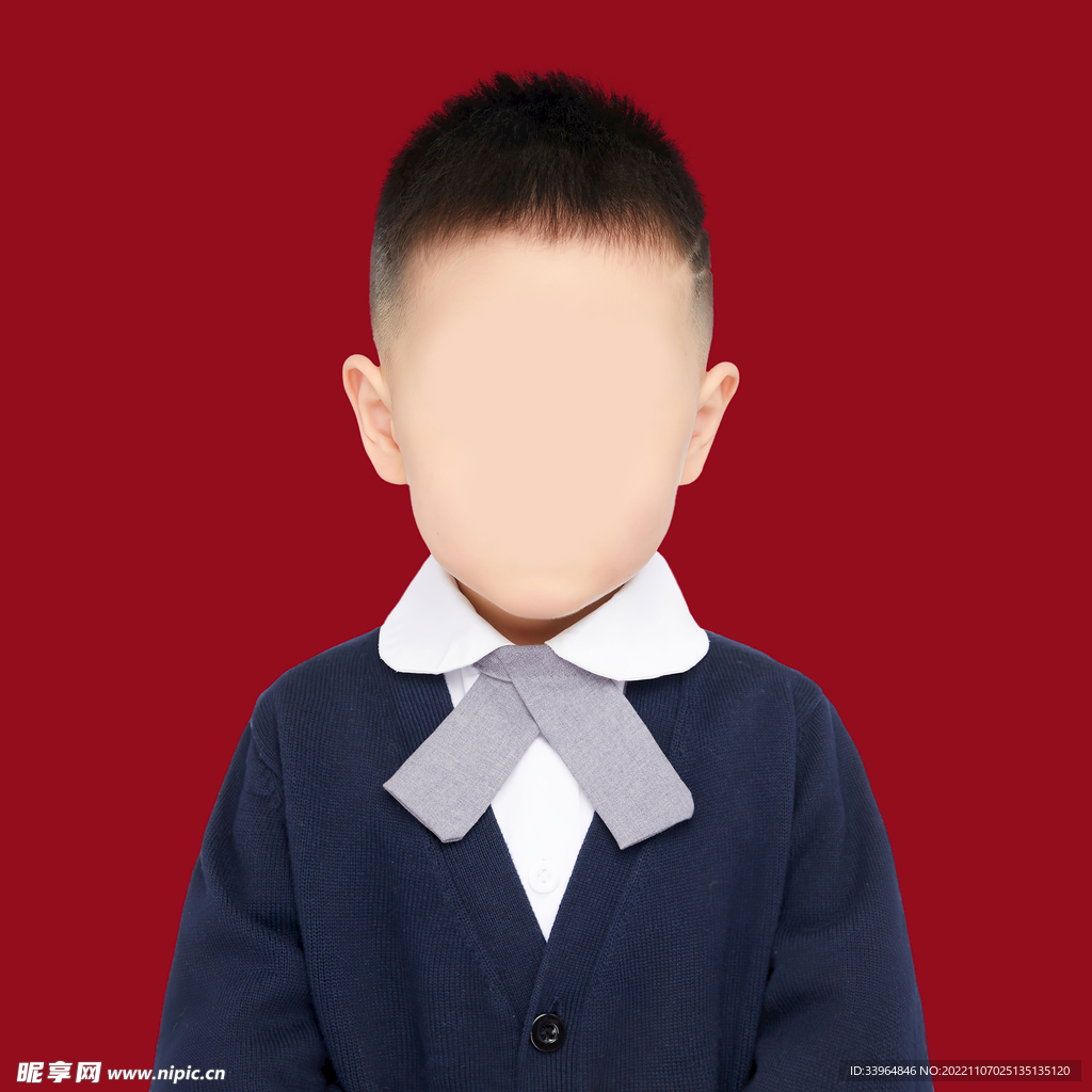 儿童证件照换脸