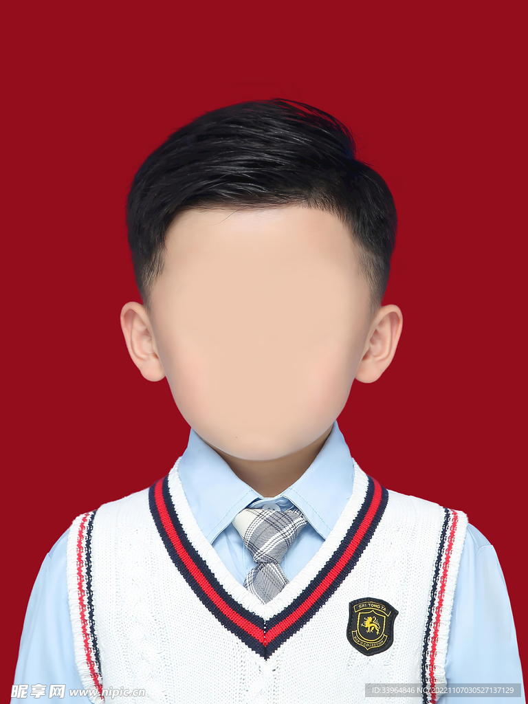 儿童证件照换脸