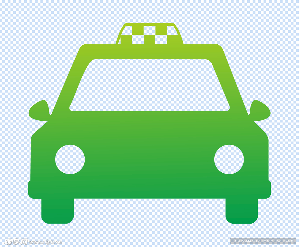 出租车标志设计图__公共标识标志_标志图标_设计图库_昵图网nipic.com