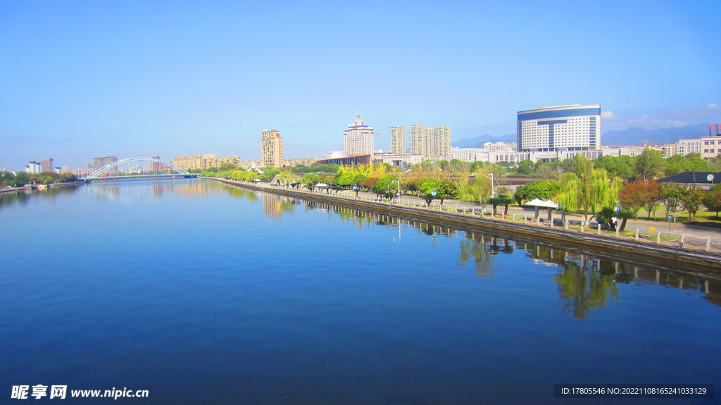 江边风景素材  风景如画 江岸