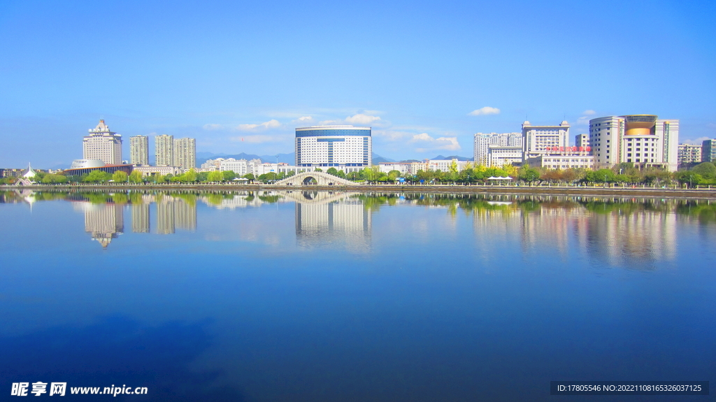 江边风景素材 风景如画  江岸