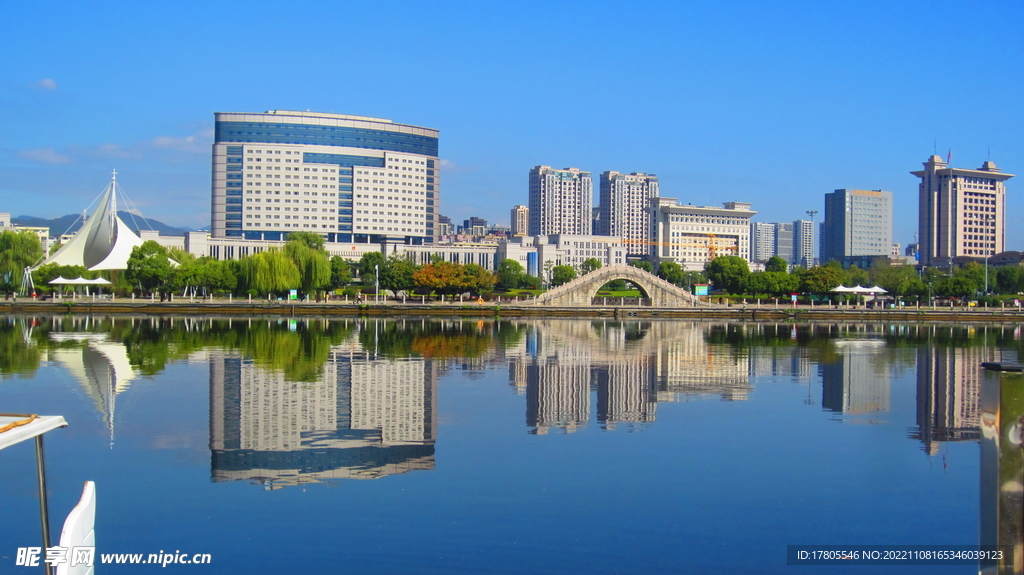 江边风景素材 风景如画  江岸