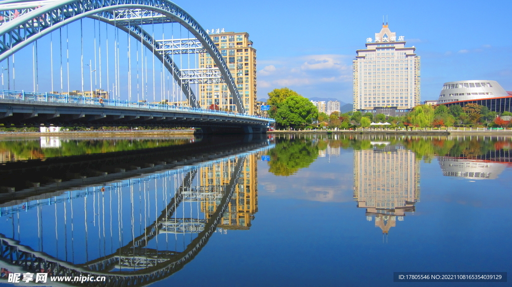 江边风景素材 风景如画  江岸