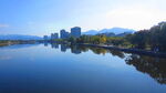 江边风景素材 风景如画  江岸