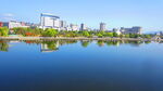 江边风景素材 风景如画  江岸
