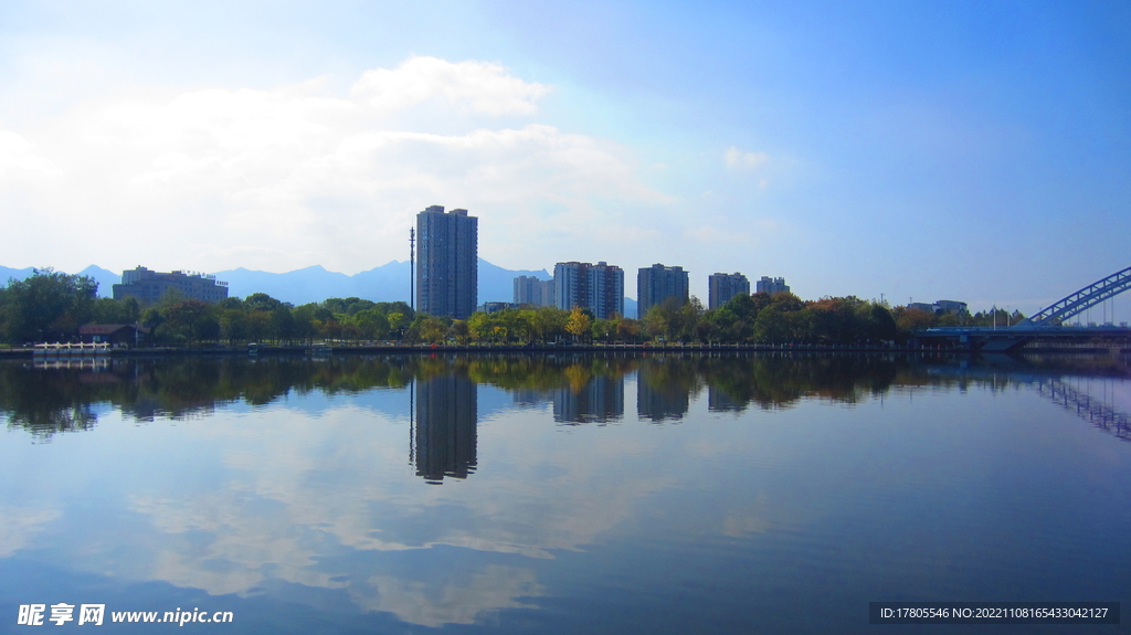 江边风景素材 风景如画  江岸