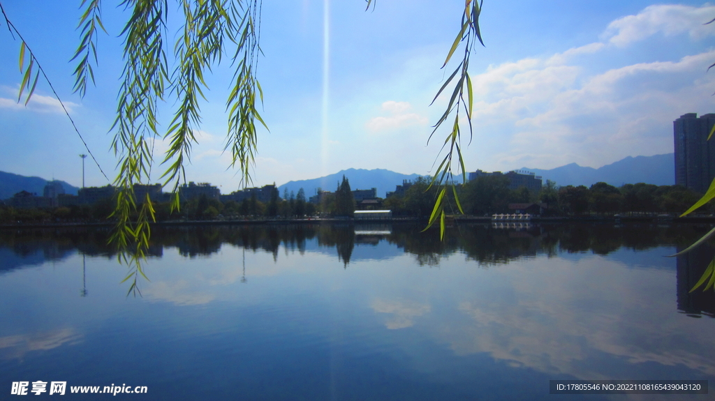 江边风景素材 风景如画  江岸