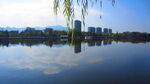 江边风景素材 风景如画  江岸