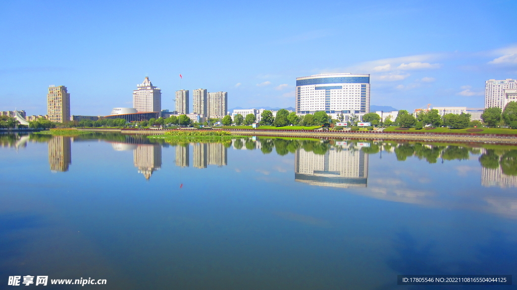 江边风景素材 风景如画  江岸