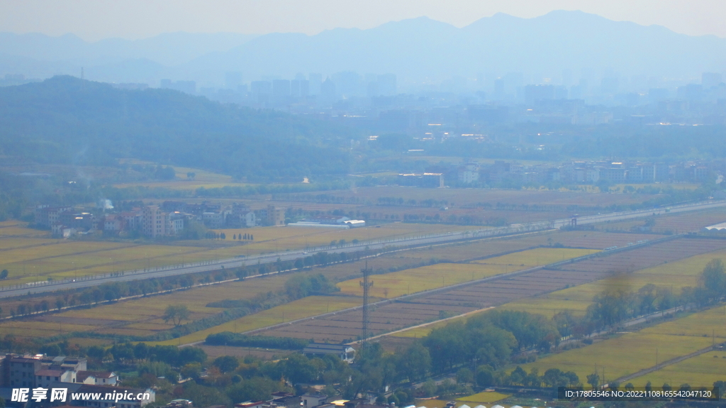 城市水平图 城市俯视图 城镇 