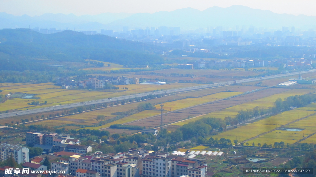 城市水平图 城市俯视图 城镇 