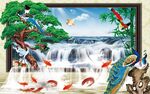 锦鲤鲤鱼图