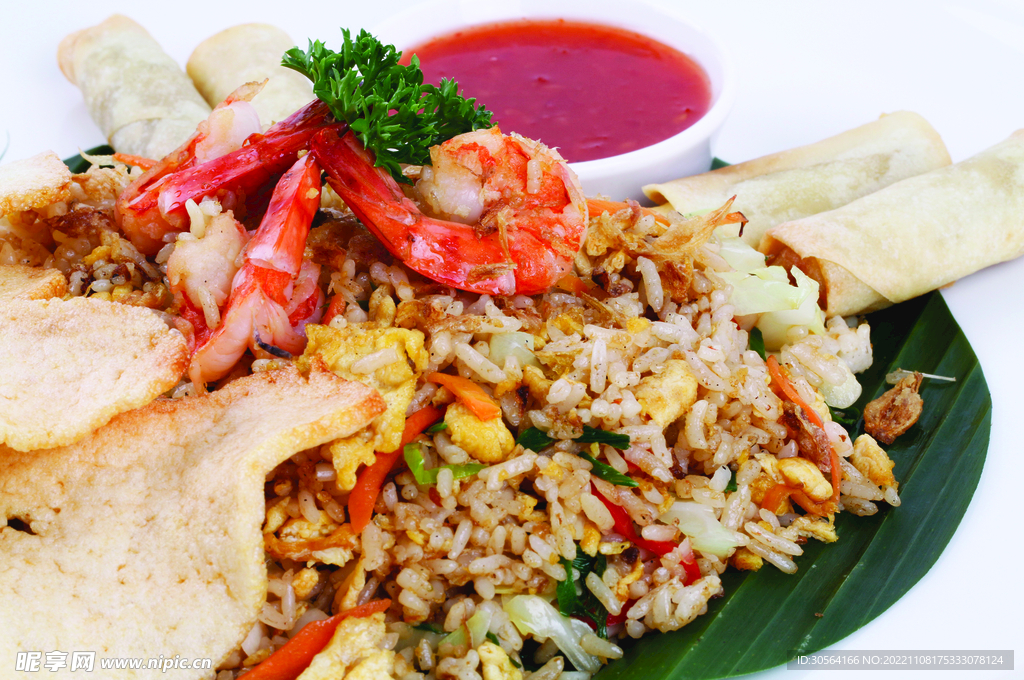 虾仁炒饭