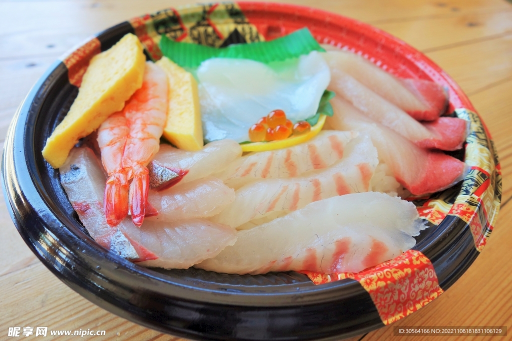 大虾刺身