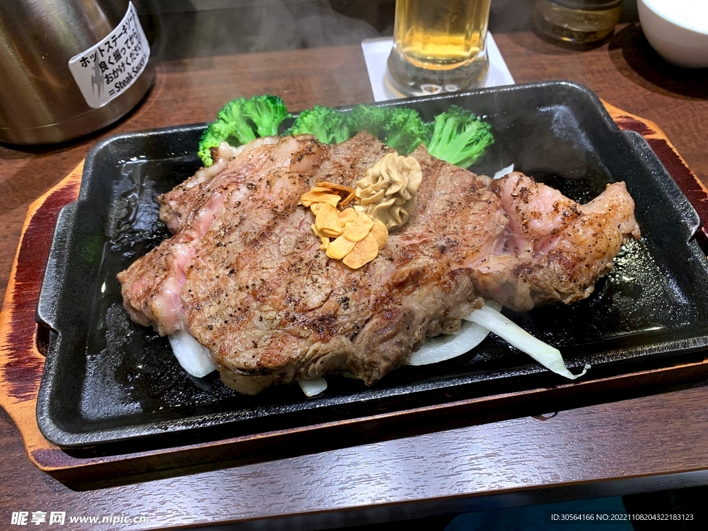 铁板牛排