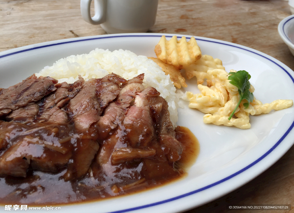 酱汁牛肉套餐