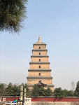 大雁塔摄影图