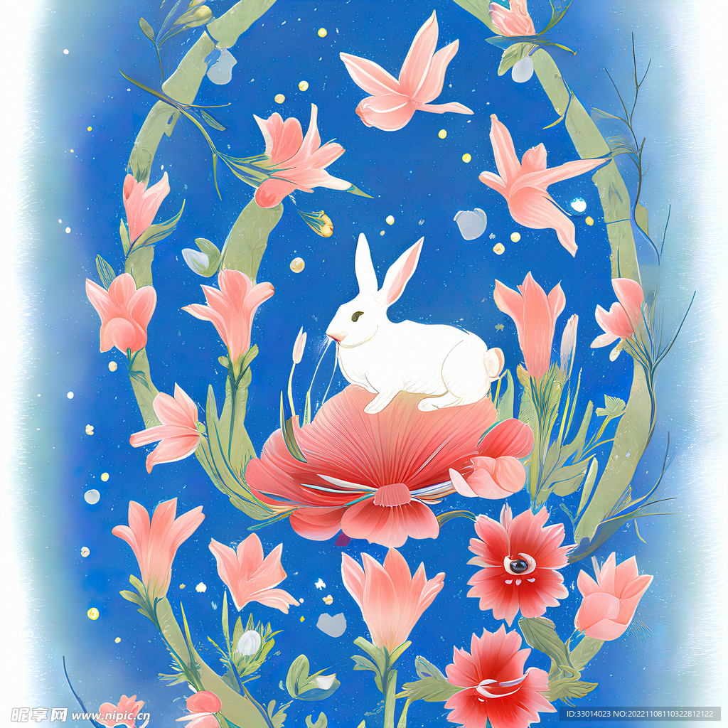 兔子窗花
