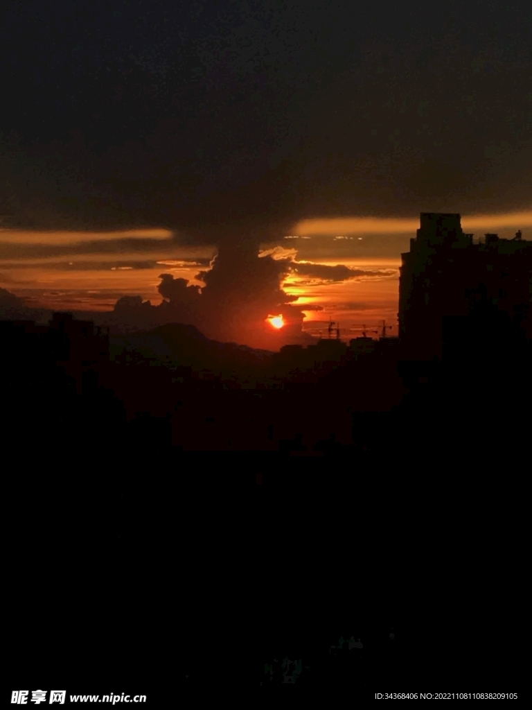 晚霞  落日  夕阳