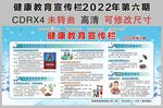 健康教育宣传栏2022年第六期