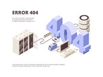矢量404错误