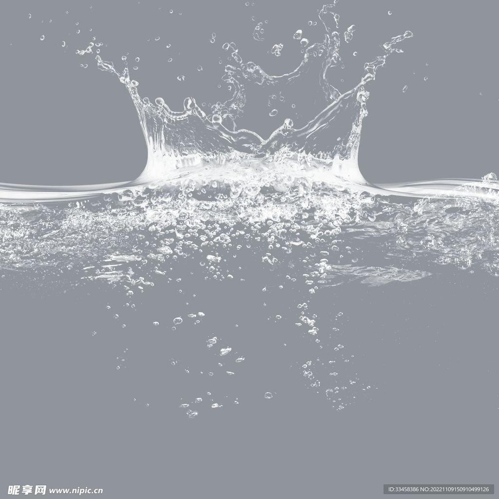 水花水珠元素