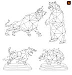 抽象几何牛熊