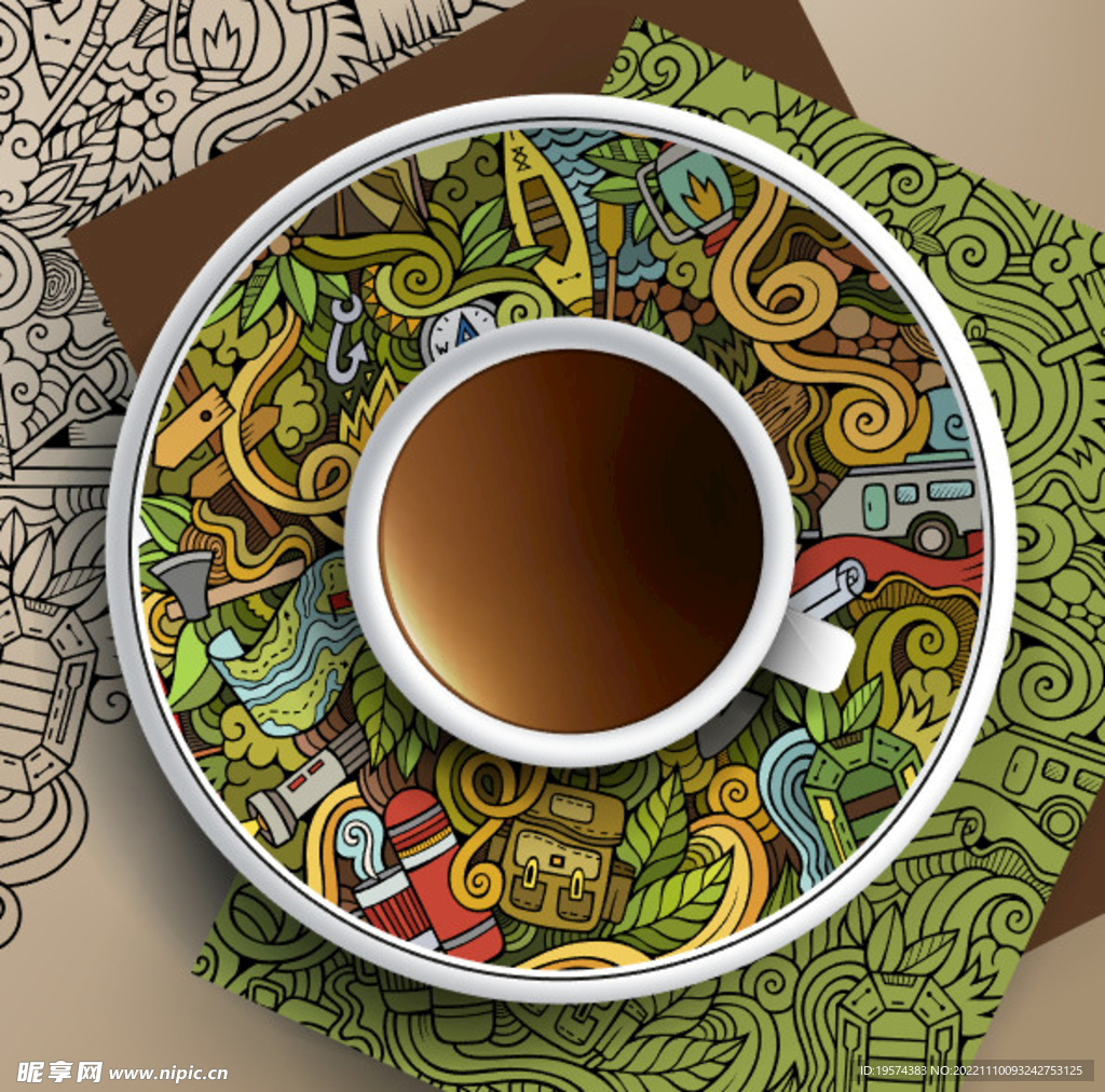 茶叶品牌包装图案