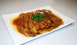 扒肉条