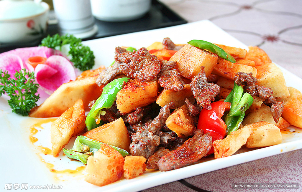 干煸馕炒肉