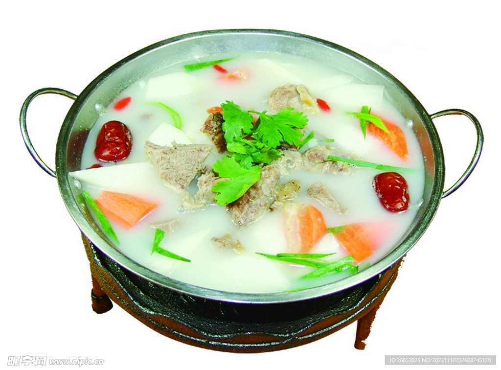 锅仔萝卜羊肉