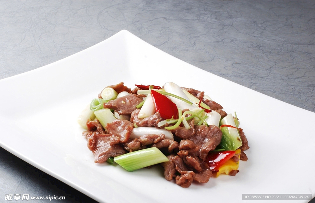 京葱爆羊肉