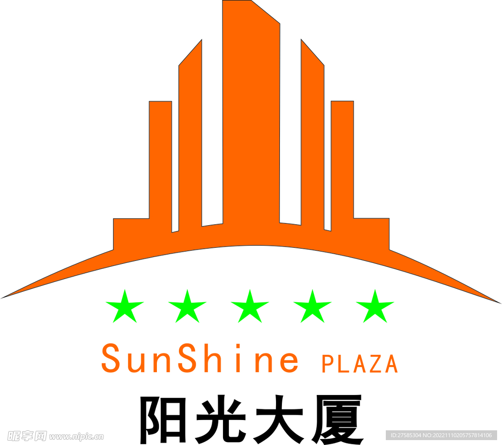 阳光大厦logo