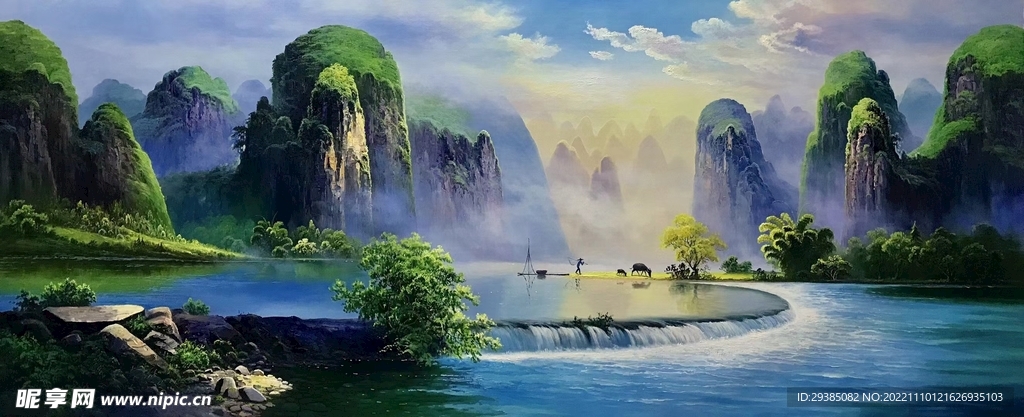 油画风景