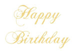 Happy Birthday英