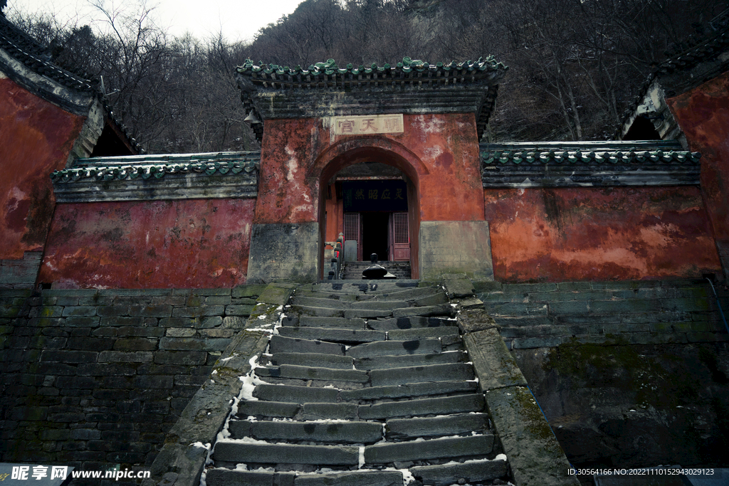 复古寺庙建筑