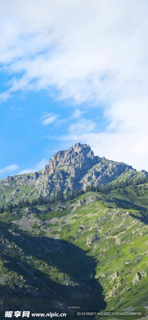 山峰风景图片
